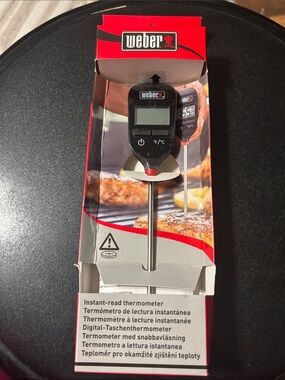 Instant-Read Digital Thermometer - Black